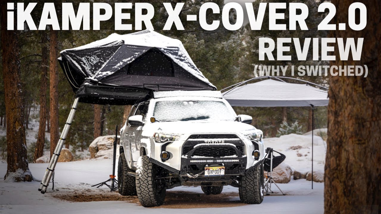 iKamper X Cover 2.0 - Hybrid Hard and Soft Shell Roof Top Tent