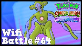 Pokemon ORAS \/ X\&Y Wifi Battle #64: Galvantula vs Deoxys (Omega Ruby \& Alpha Sapphire)