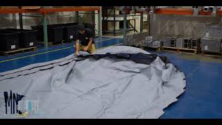 How To Fold a DAKA Canopy Canvas