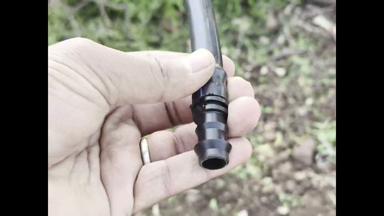 #Pokhara Drip irrigation Fiting Technology #agriculture #georai #Beed #पोखरा #trendingvideo  #idea 
