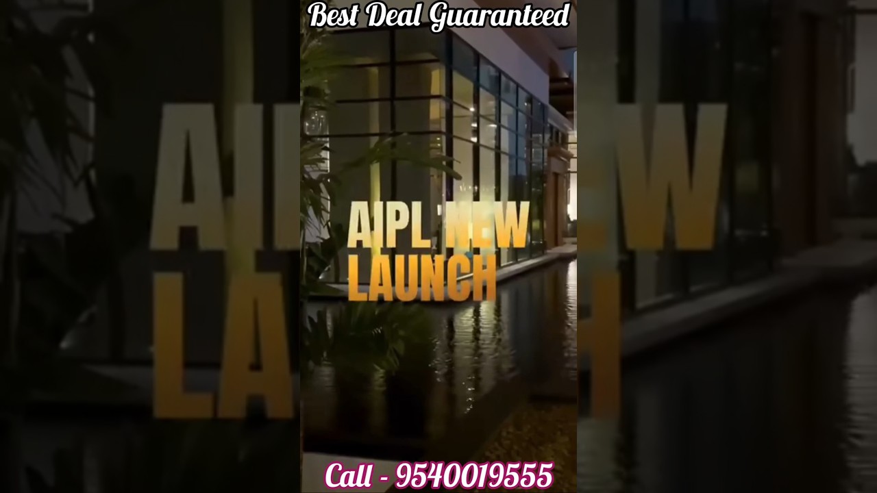 AIPL LAKE CITY | Sector 103 Gurgaon | Dwarka Expressway namaste Gurgaon | 