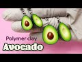 Polymer clay BFF Avocado Cane Jewelry Tutorial