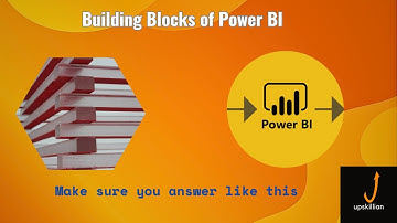 What are the Building Blocks of Power BI?