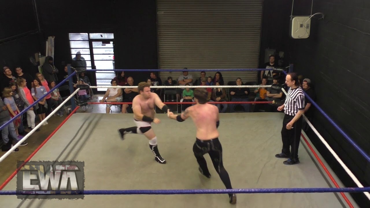 Austin Everett vs Jordan Evans - EWA Pro Wrestling - Warehouse Wars II - 05.18.18