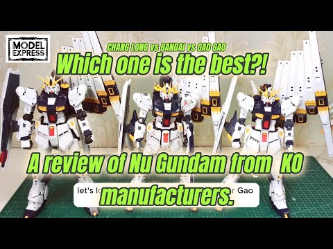 Gaogao Rg Nu Gundam Review