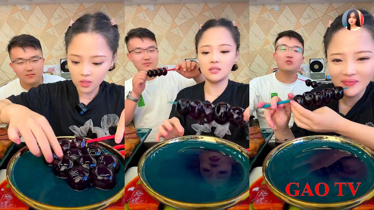 【XIAOYU GAOTV】대창 동파육 새우 족발 중국 먹방 샤오위 실시간라이브편집。EATING SHOW。N01。040922。4