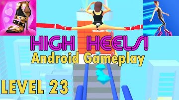 High Heels Level 23 - High Heels Game - High Heels Walking #Shorts
