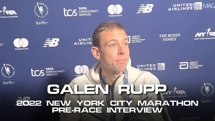 Galen Rupp Speaks Ahead Of His New York City Marat...