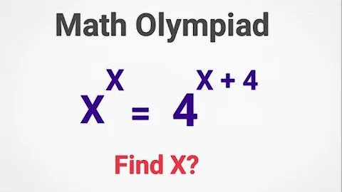 A Nice Math Olympiad Exponential Equation |Find X|