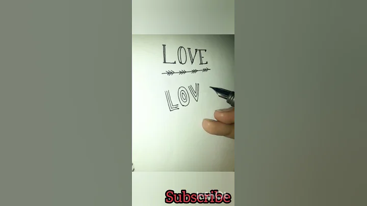 LOVE Writing styles ✒ #calligraphicart #fonts #love #viralshorts #shorts #style #youtubevideos #art