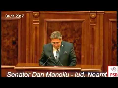 Declaratie Publica Senator Dan Manoliu - 11.04.2017