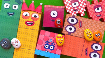 Looking for Numberblocks NEW 12425 Puzzle Tetris Shape | ASMR chirping of birds