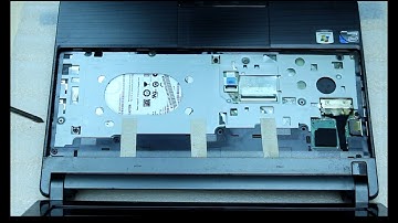 gateway lt40 za7 series lt4004u laptop netbook disassembly - remove motherboard/hard drive/ram etc.