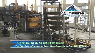 Fully Automatic Block Production Line With Curing Rack