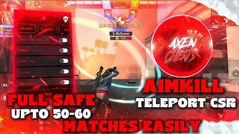PC GRATIS AIMKILL APK👺| 100% SAFE & ANTIBAN ✅ | FREE FIRE | FREE FIRE M0D MENU 👽