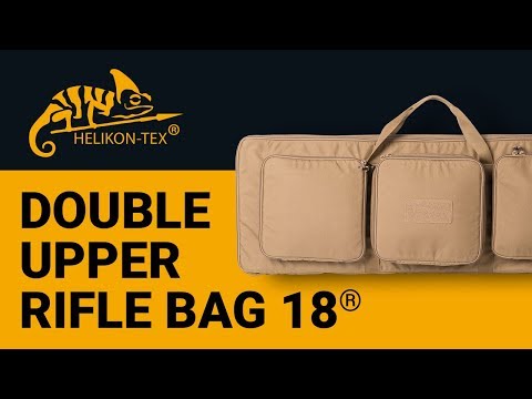 Сумка чохол Helikon-Tex® Double Upper Rifle Bag 18® - Cordura® - Black, видео 1