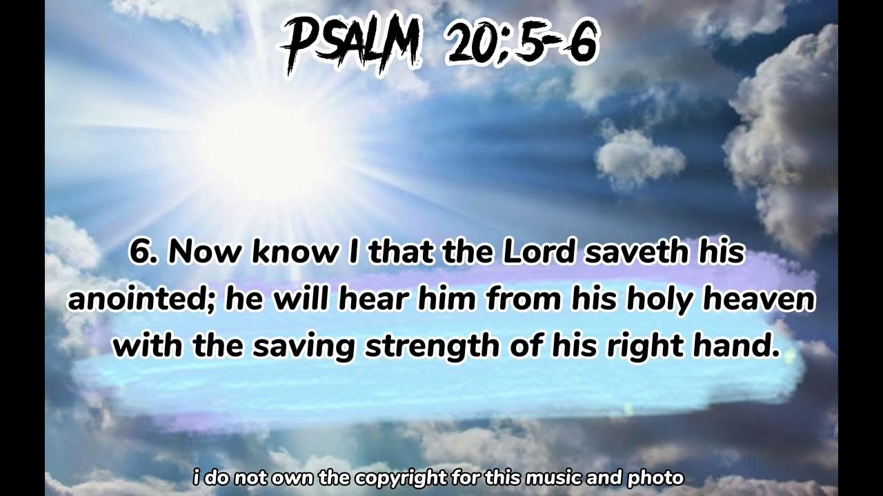 WORD TODAY PSALM 20 5 6 YouTube word-today-psalm-20-5-6-youtube