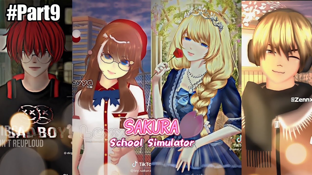 Kumpulan tiktok sakura school simulator part 9✨ || #tiktoksakuraschoolsimulator #fyp