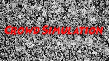 Crowd Simulation - Maya (golaem) | Krishna Harsora