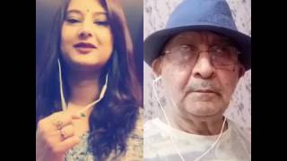 Tujhse naraz nahi zindagi geet Nisha bitiya ke saath