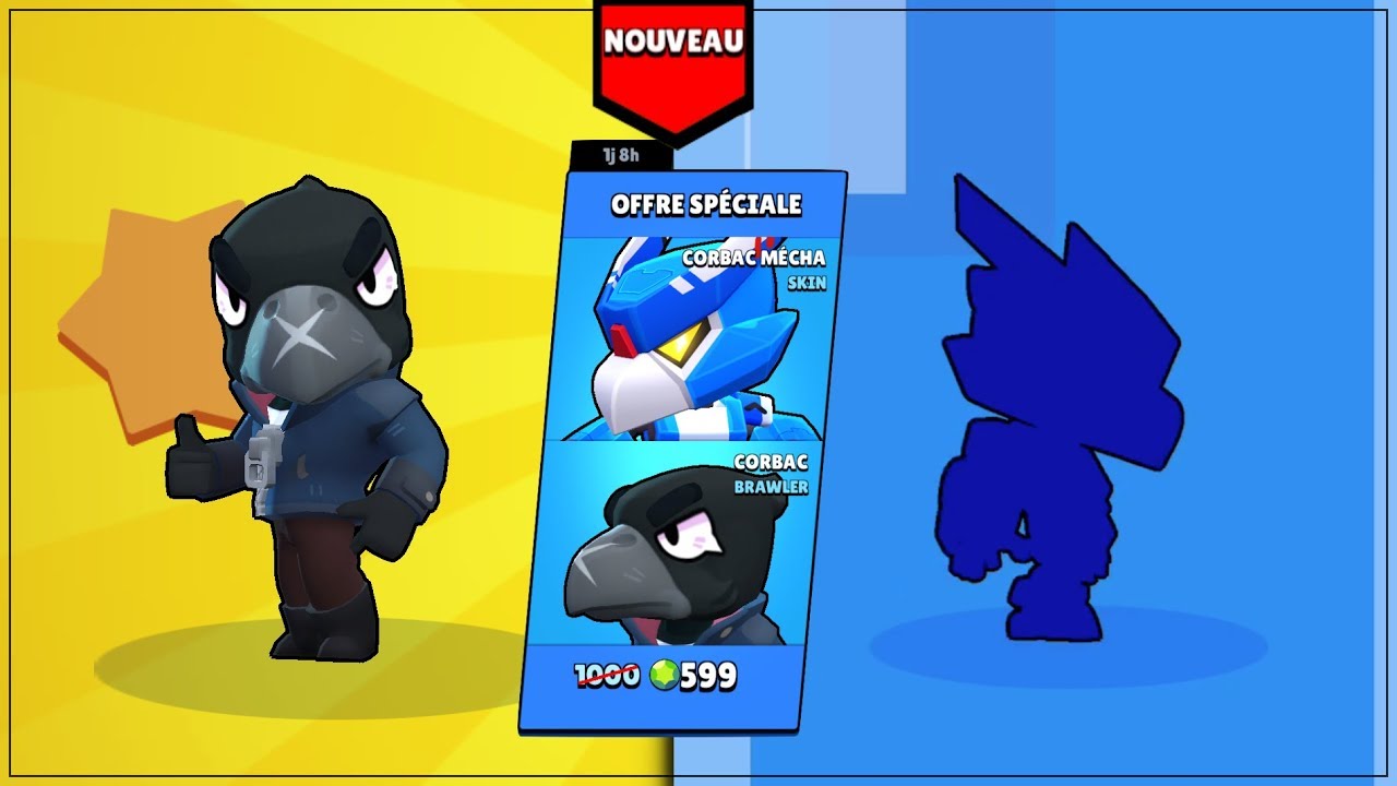 Brawl Stars J Achete La Meilleure Offre Legendaire Skin Mecha Youtube - brawl stars skin legendaire