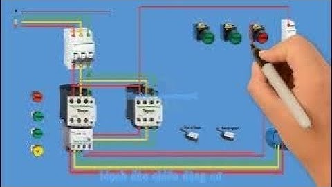 Mạch đảo chiều động cơ sử dụng công tắc hành trình/Electric automation85