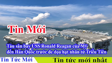 Tàu chiến của Mỹ đến Hàn Quốc trước lời đe dọa hạt nhân từ Triều Tiên