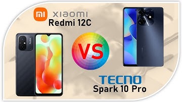 Xiaomi Redmi 12C VS Tecno Spark 10 Pro | Smartphone 1 Jutaan