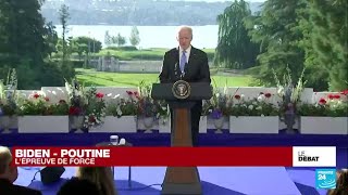 REPLAY - Joe Biden s'exprime à l'issue de sa rencontre avec Vladimir Poutine à Genève