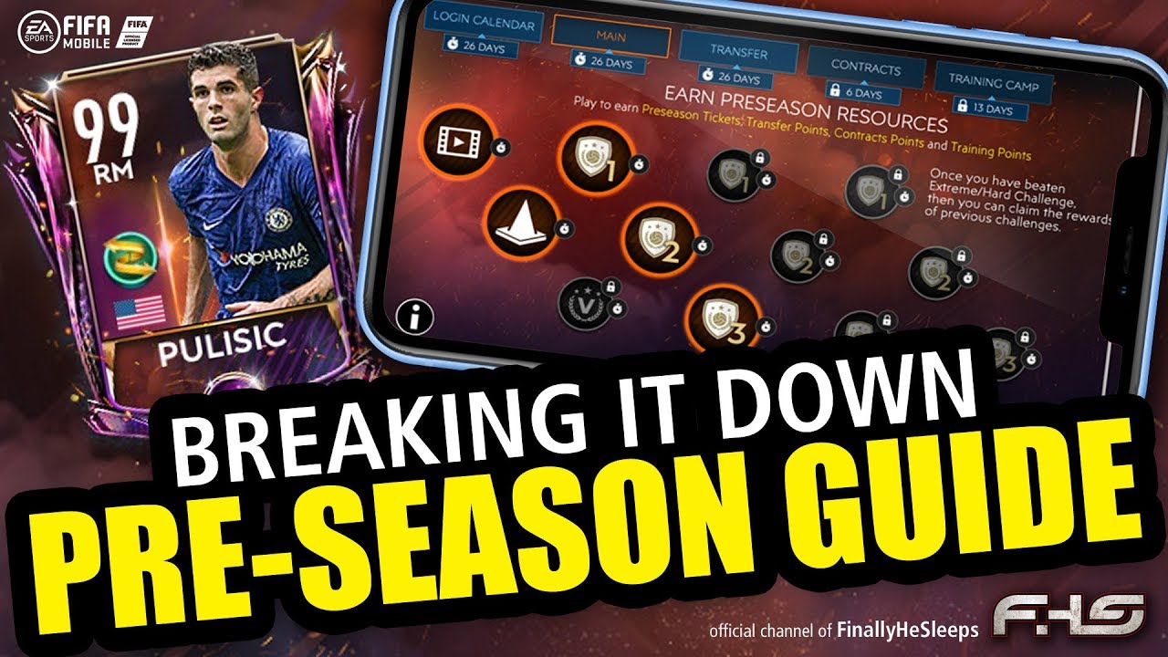 Fifa Mobile Pre Season Event Breakdown It S All About Ovr Now Youtube