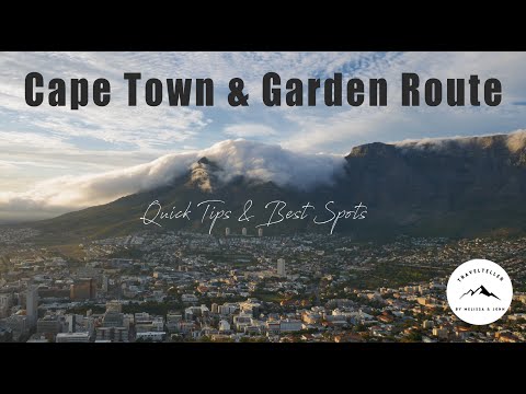 Travel Guide - Cape Town - Garden Route in 4K | Top Spots & Quick Tips | Full Video