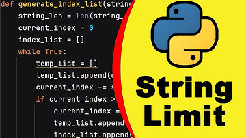 String Limit | Python Program | Python Project 3