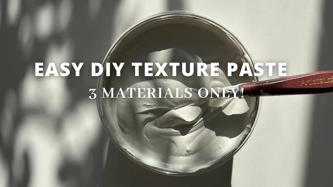 How to Make DIY Texture Paste! - The Graphics Fairy