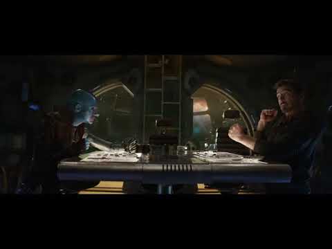 Tony Stark and Nebula playing - Scene HD - Avengers: Endgame