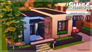 MODERN LUXE house + GIVEAWAY [No CC] // Speed Build - The Sims 4