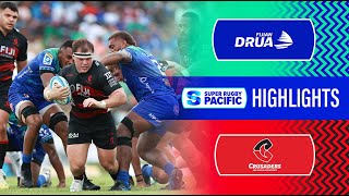 Super Rugby Pacific 2024 | Fijian Drua v Crusaders | Round 3 Highlights screenshot 5