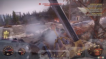 Fallout 76 First encounter with a Sheepsquatch