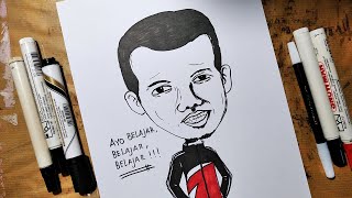 Cara Menggambar Ilustrasi Karikatur