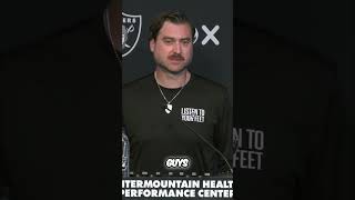 Raiders OC Andrew Janocko on