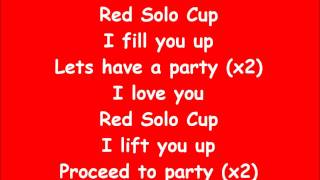 Toby Keith - Red Solo Cup (lyrics on screen) chords