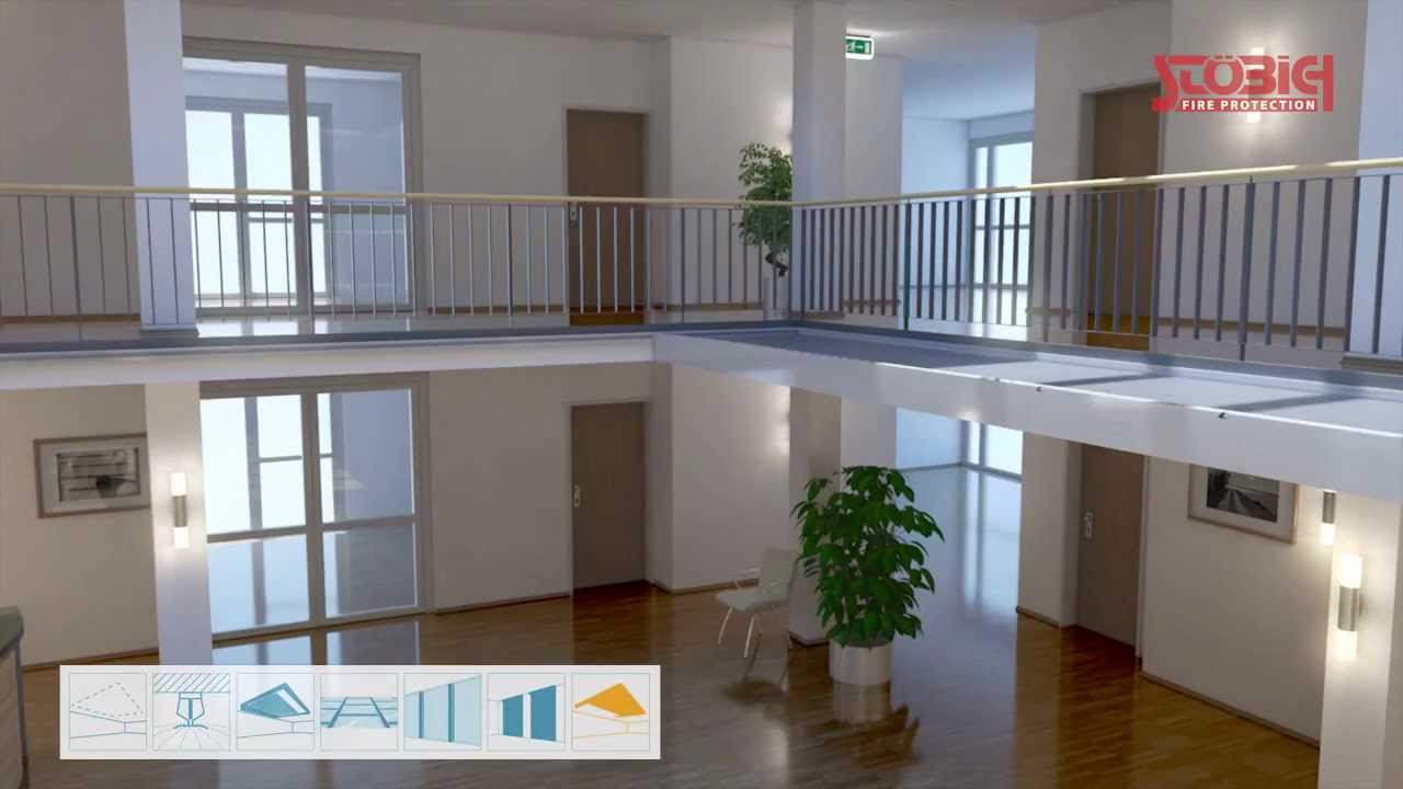 Fibershield-HC - Textile fire protection for ceiling openings