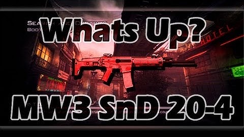 Bootleg :.. 20-4 SnD ACR 6.8 by DeathBringer____ (MW3 Gameplay/Commentary)