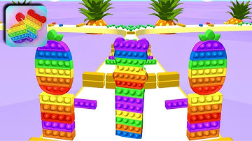 Fidget Rush 🎊Gameplay All Levels Walkthrough IOS,Android Satisfying Game New Update