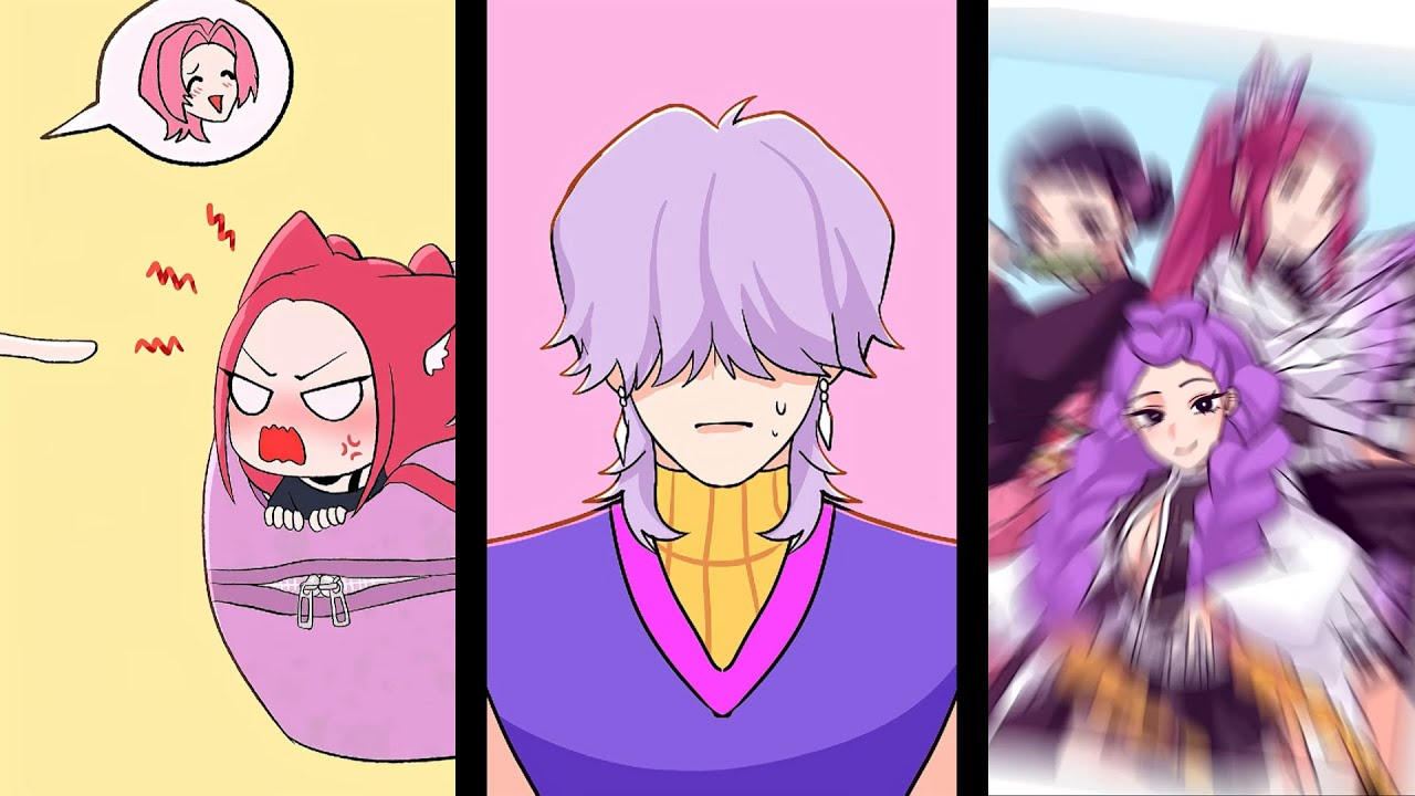 Jinu and Rumi Compilation – The cute Huntrix girls are cats - Drink milk | Demon Slayer Kpop