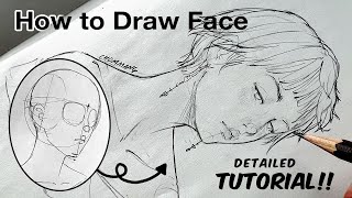 How to Draw a SemiRealistic Portrait with Simple Method