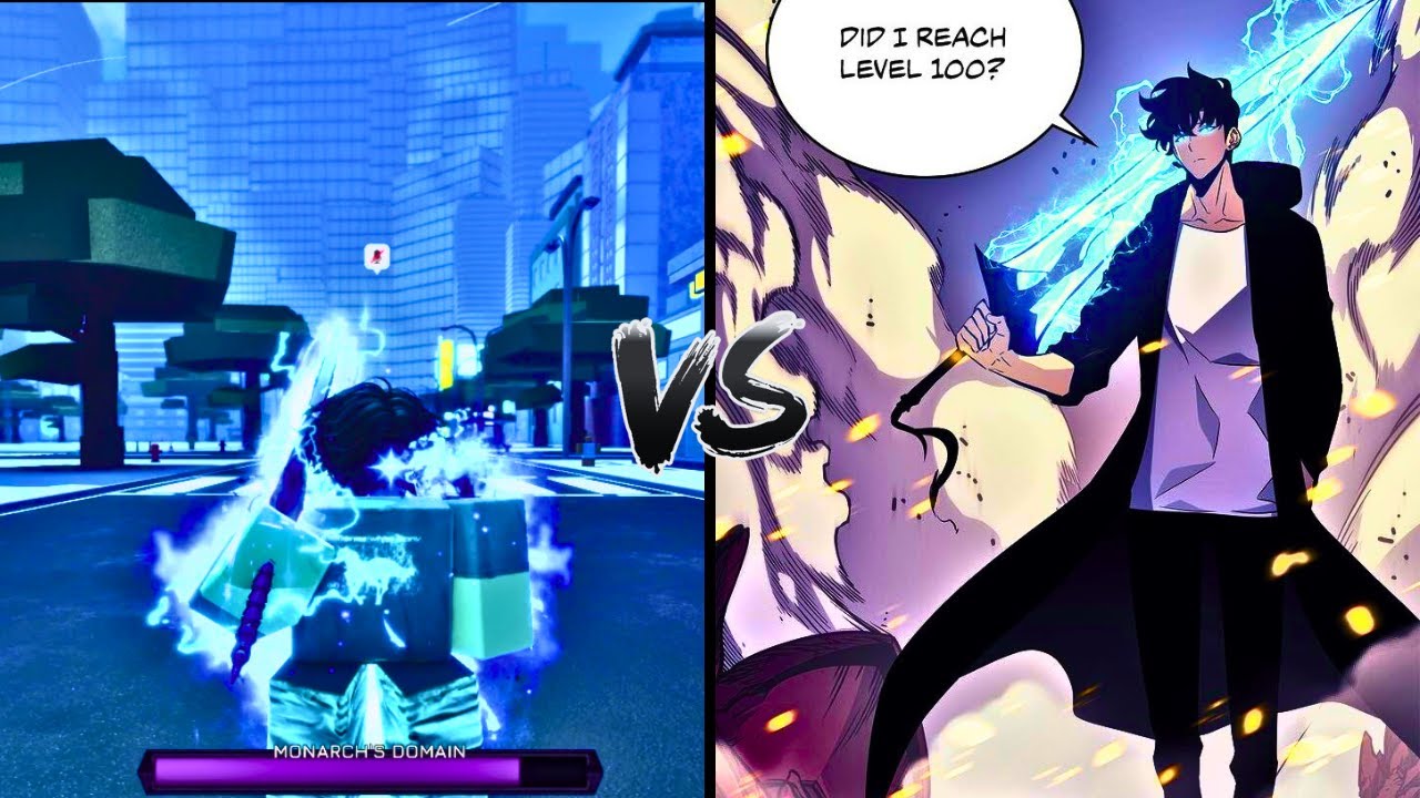 Sung jinwoo Awakening Animation in [Solo Showdown] vs Manwha - YouTube