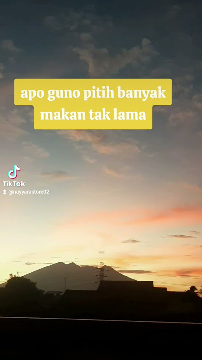 pitih banyak makan tak lamak#template #laguminangterbaru #laguminangviral #