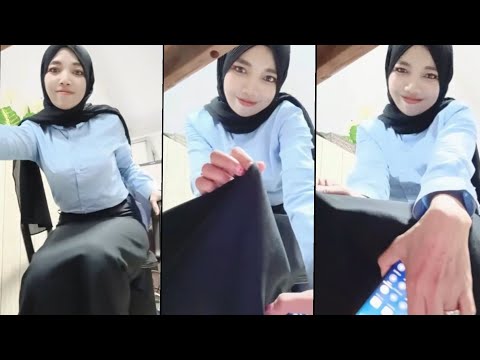 RECOMMEND‼️Live hijab style sedang gabut di kantor