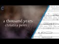 Viola - A Thousand Years - Christina Perri - Sheet Music, Chords, & Vocals