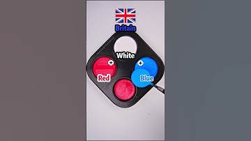 Union Jack Alchemy: British Flag Color Therapy in Iron Pan 🇬🇧 | Sensory Relaxation Lab #asmr